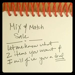 Mix & Match Sale!!!